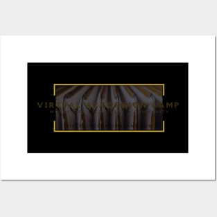 Virtual Accordion Camp (logo with tag) Posters and Art